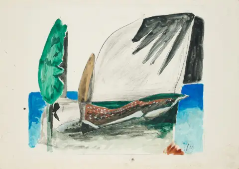 Markus Lüpertz, Uden titel (Landskab)
