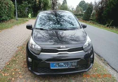 1 辆 Kia Picanto,Eco Dynamic 型,首次登记:2020年7月6日,车牌:OL-JV 4,年检至 07/27,黑色,122,521 公里,49 千瓦,998 毫升,汽油,Euro 6,…