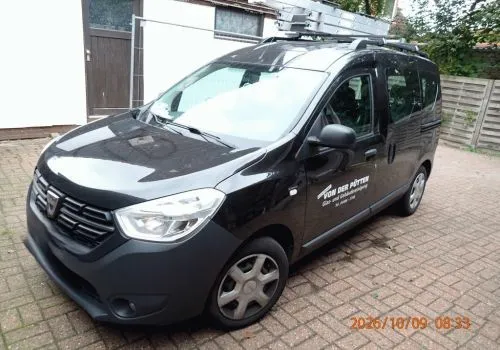 1 辆 Dacia Dokker，首次登记：2019年10月11日，车牌：OL-JV 72，旅行轿车，年检至2026年10月，汽油，167,450 公里，1598 cc，75 kW