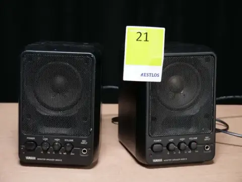Yamaha MS101 monitör hoparlör çifti