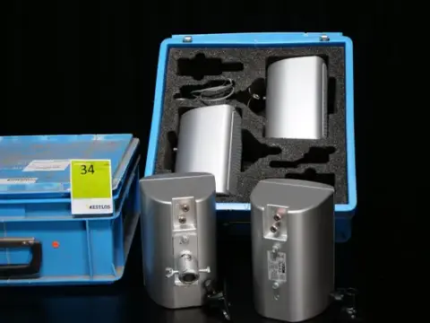 2'li set Canton Plus X.2, gümüş, kasalı hoparlör çifti