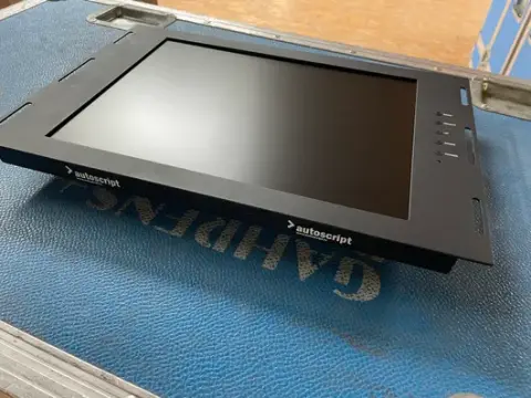 autoscript 15" ekranlı prompter aynası ve kamera ünitesi