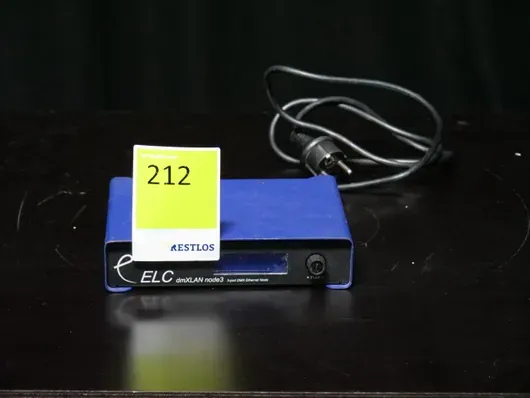 ELC dmXLAN node3 3 portos DMX-Ethernet node
