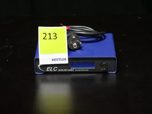 ELC dmXLAN node3 3-ports DMX-Ethernet-node
