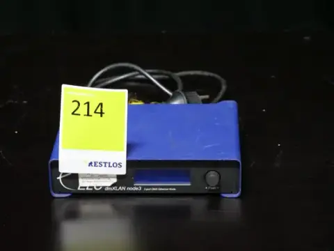 Nodo DMX-Ethernet ELC dmXLAN node3 de 3 puertos