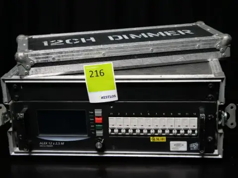 Alex 12x2,5M dijital dimmer, çantalı