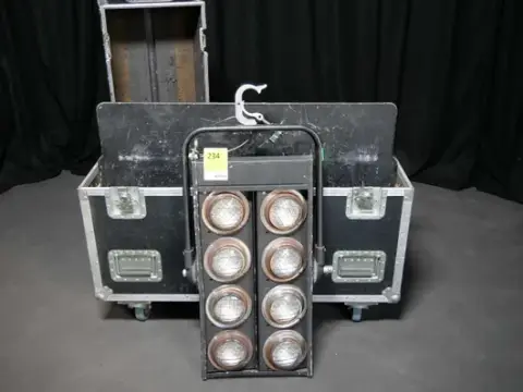 2x 8-Lite Blinder, case içinde