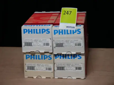 Set od 4 Philips 5000W CP/85 Hal. Broadway Lamps žarulja