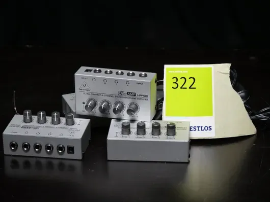 4件套 Behringer HA400 MicroAmp 耳机放大器