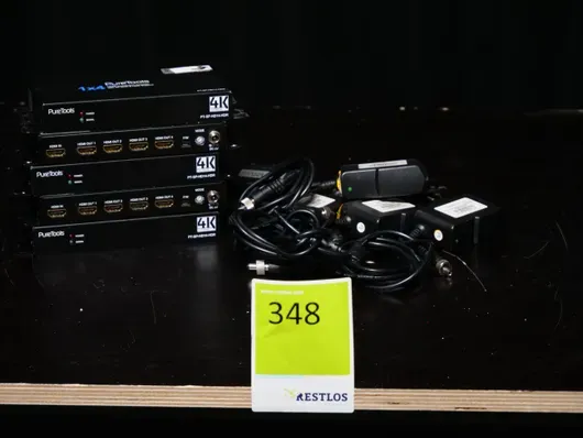 5-sett Purelink PT-SP-HD14-HDR 4K HDMI-splitter 1>4