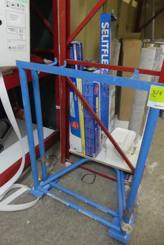 2 adet metal sehpa
