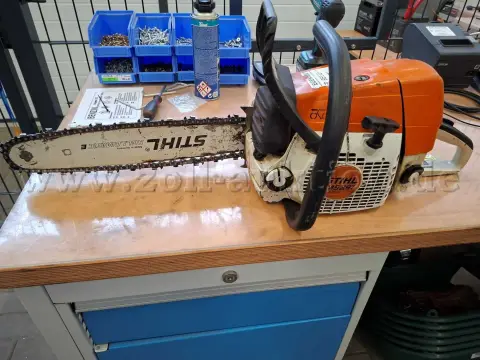 1 Stihl MS 360 motorsav / kædesav defekt