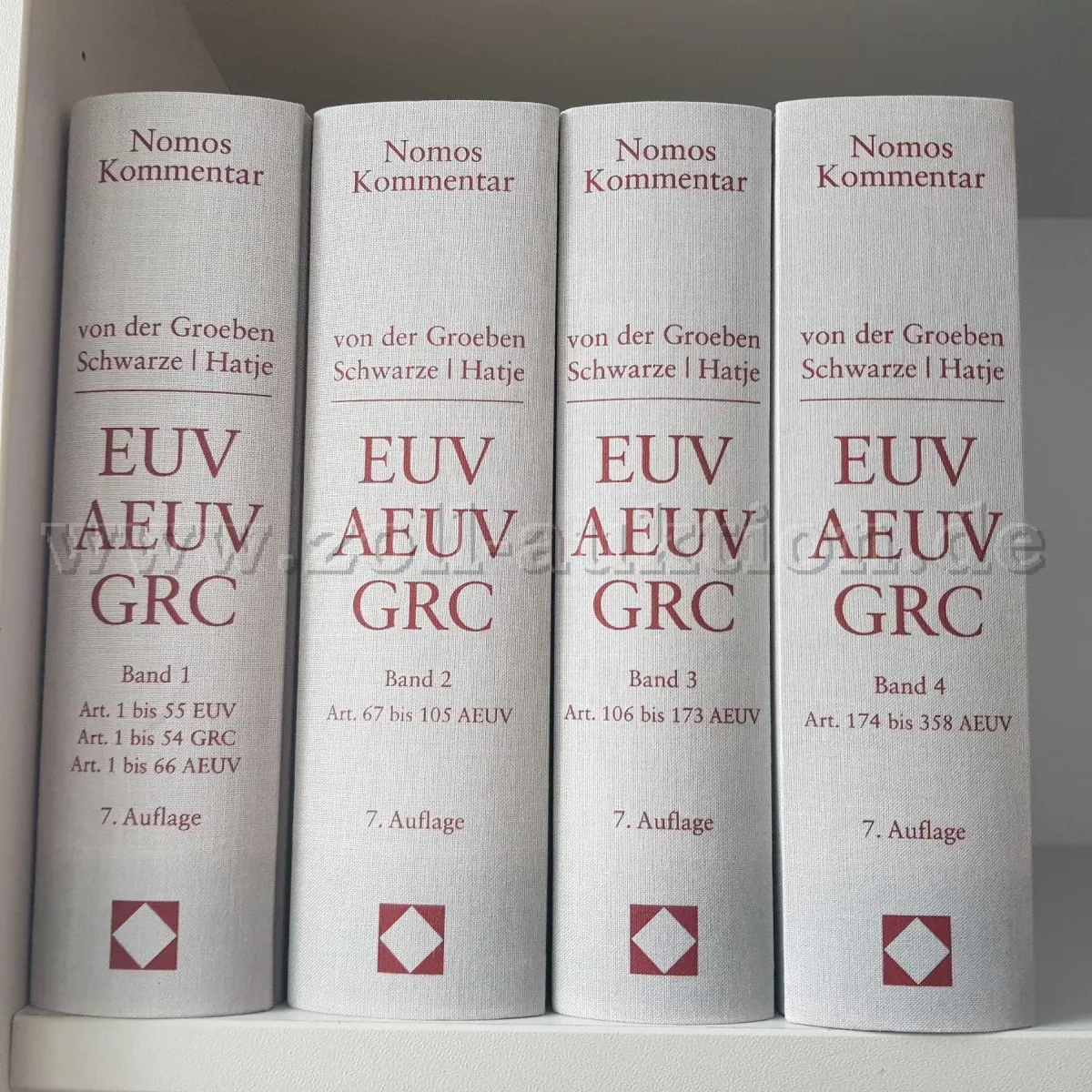 4 svazky "Právo Evropské unie"