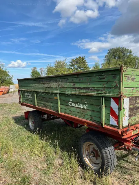 1 landbrukstilhenger Krone 8 t