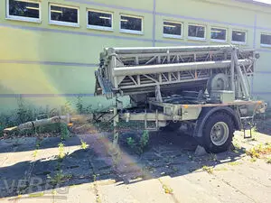 25 米轻金属伸缩格构桅杆 Salzgitter Maschinenbau Ftm 25/6