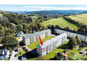 Apartament cu 3 camere liber, la etajul 2 – Schönheide