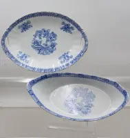China Blau面包碗，不同制造商