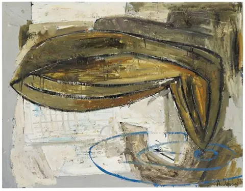 Albert Oehlen, Kod vode, 1985