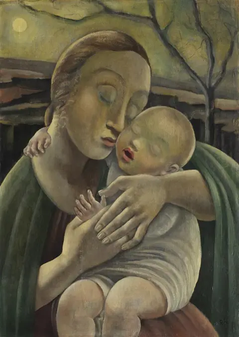 Anita Rée, Sveti poljubac (Kratki odmor tijekom bijega, majka s djetetom)