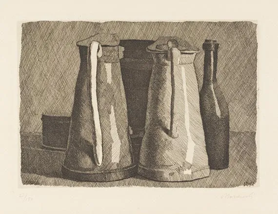 Giorgio Morandi, Natura morta con cinque oggetti