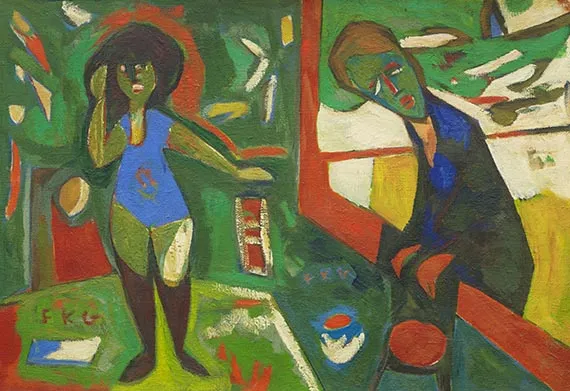 Friedrich Karl Gotsch，内与外，1948