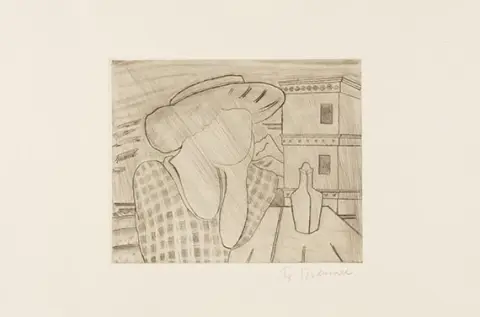 Franz Radziwill, Mappe : Dix eaux-fortes (10 feuilles)