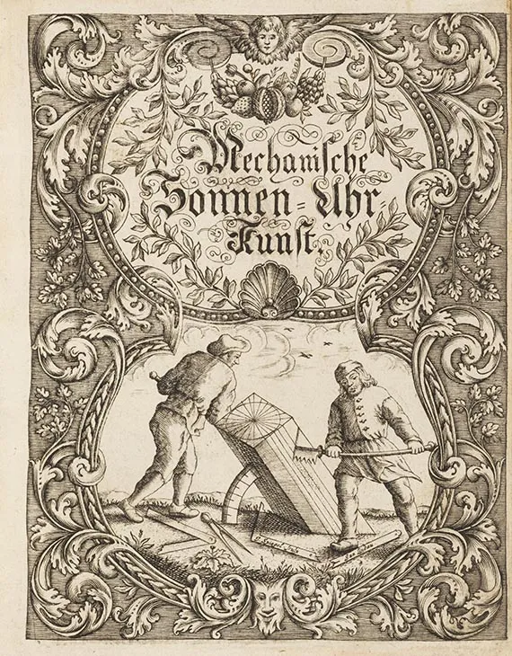 Johannes Gaupp, Gnomonica mechanica universalis. 3 bind