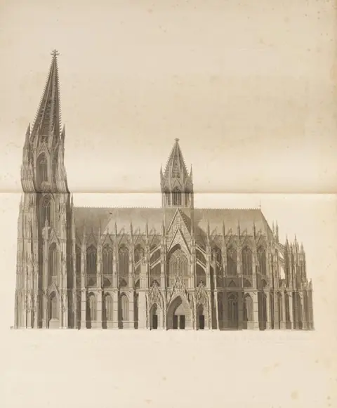 Sulpiz Boisserée, Histoire et description de la cathédrale de Cologne. Volume de planches séparé.