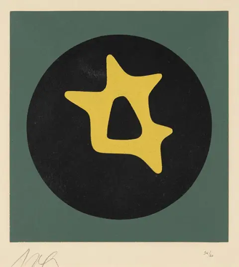 Hans (Jean) Arp, iz: Le soleil recerclé, 1966