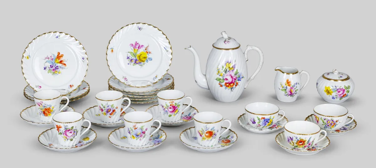 Servicio de café, Nymphenburg