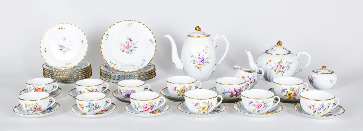 Kaffe-/teservice, Nymphenburg