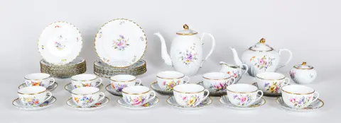 Kaffe-/teservice, Nymphenburg