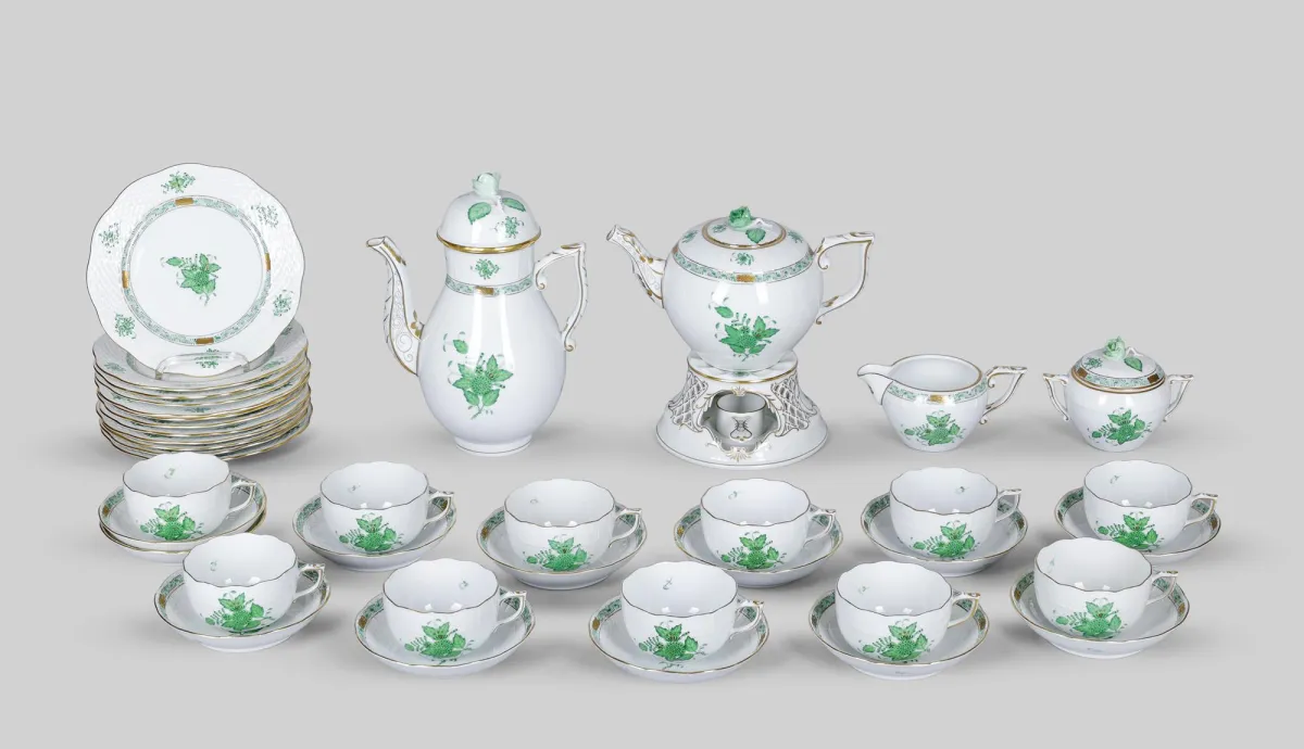 Kaffe- og teservice, Herend