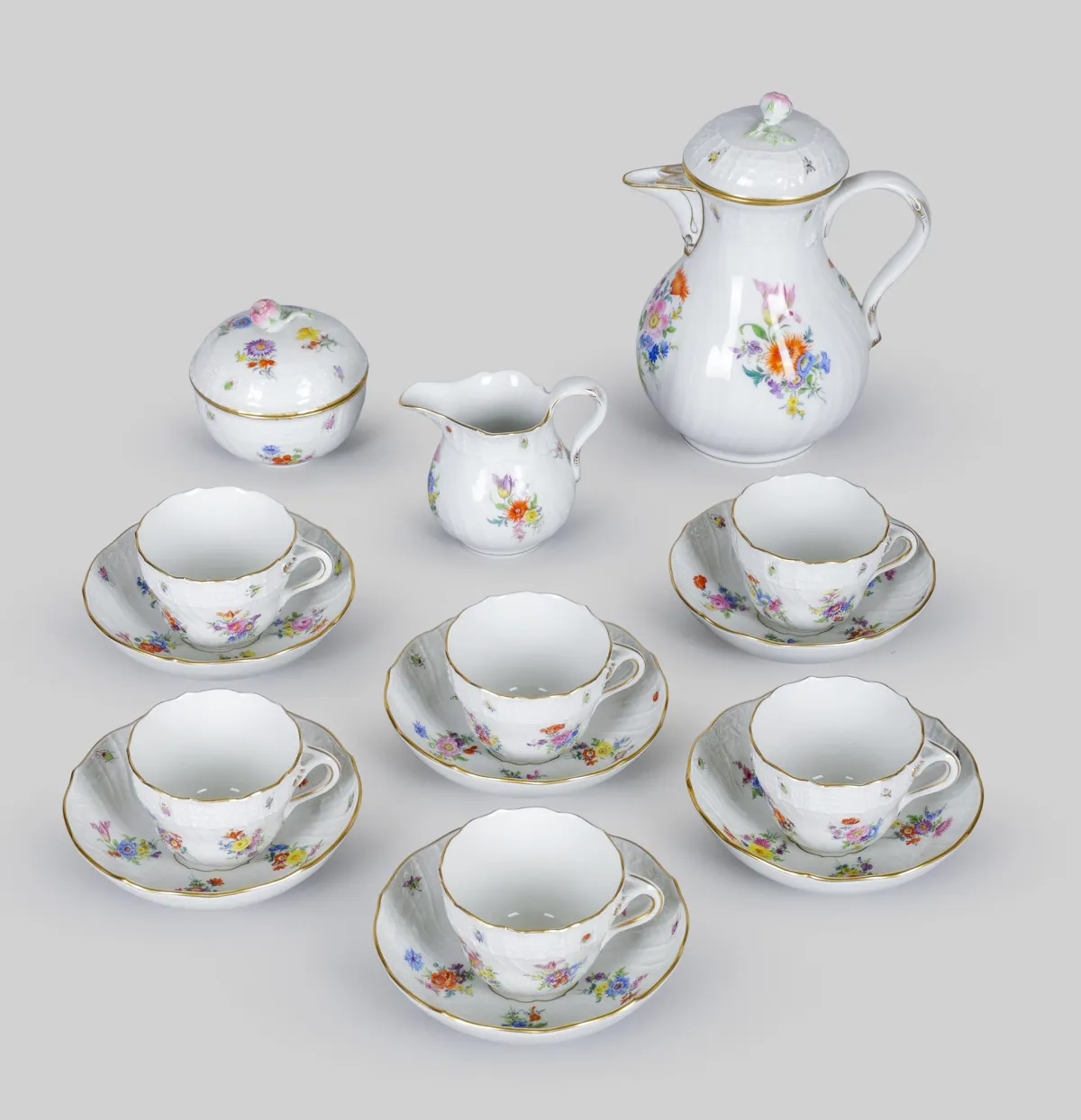 طقم موكا، Meissen (الدرجة الأولى)