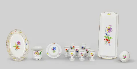 Meissen (2. sort), markblomst, som: