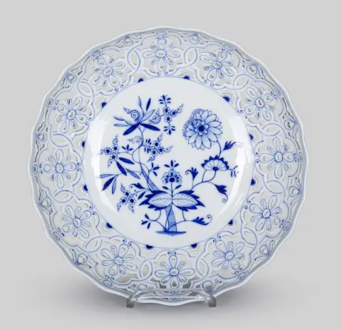 Overdel af et bordopsats, Meissen (1. værk), omkring 1900