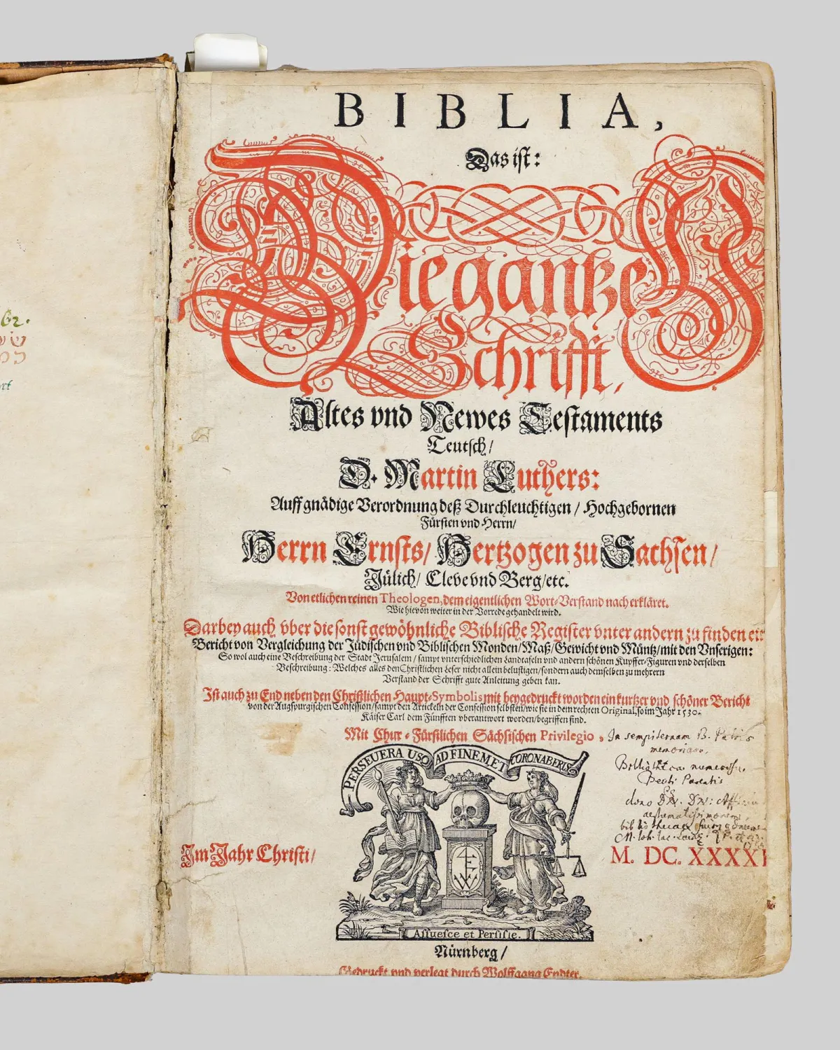 Johann Michael Dilherr، «Biblia»