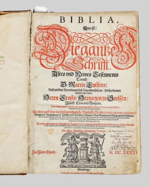 Johann Michael Dilherr، «Biblia»