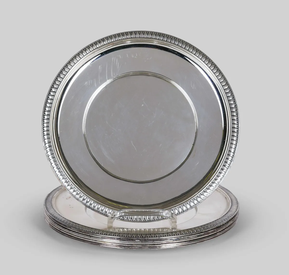 Acht presenteerborden, 925 zilver