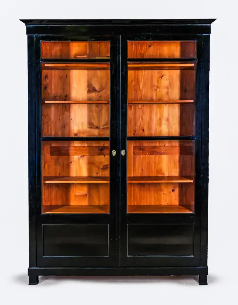 Vitrine à livres, style Biedermeier