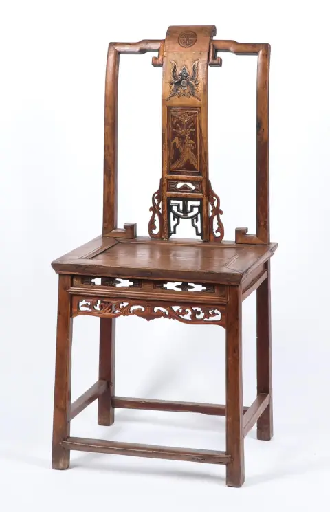 Chaise, Chine, fin de la période Qing, 2e moitié du 19e siècle