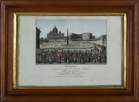 Franz Thomas Weber, gesigneerd, gedateerd, Augsburg 1814