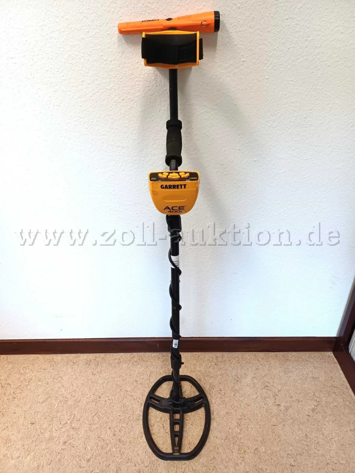 1 metal detector GARRETT modello ACE 400i e pinpointer — usato