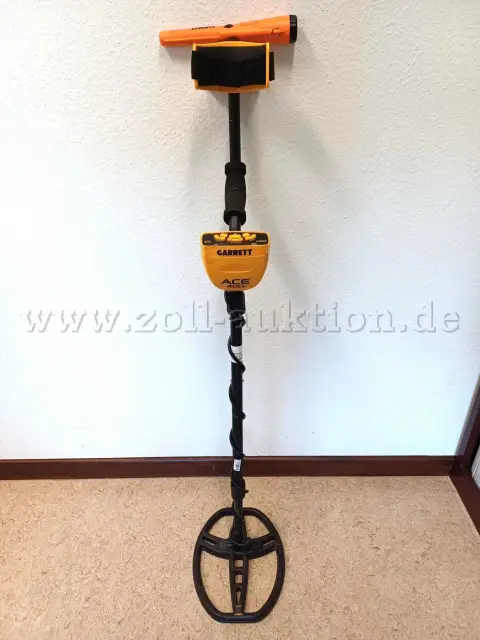 1 metaldetektor GARRETT model ACE 400i og pinpointer - brugt