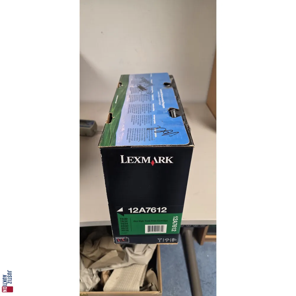 Toner 12A7612 Black per Lexmark