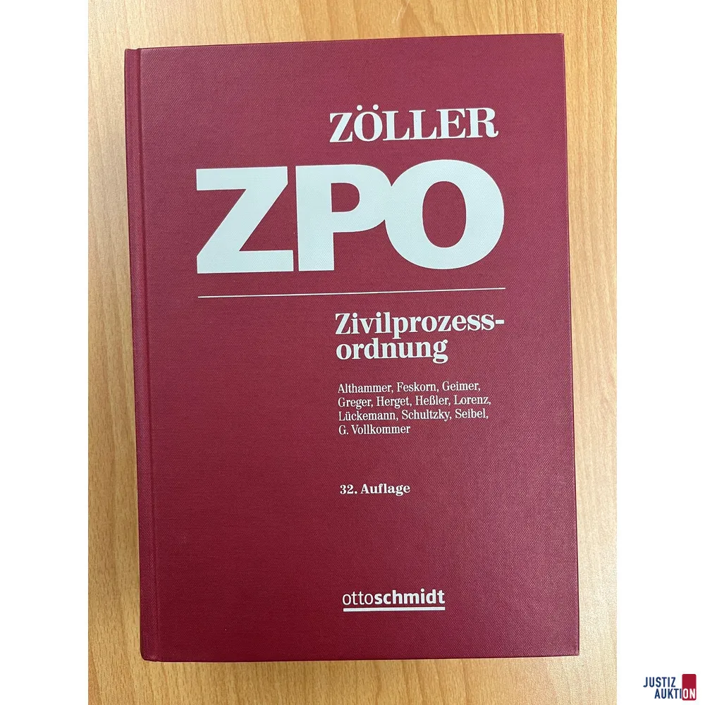 Zöller Civilproceslov 32. udgave
