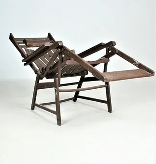 THONET. GEBR. LUCKHARDT. Thonet، كرسي استلقاء موديل ''Siesta'' Medizinal، ثلاثينيات القرن العشرين.