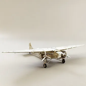 模型飞机 Ford Trimotor。