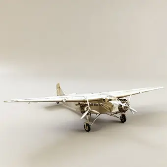 Avión a escala Ford Trimotor.