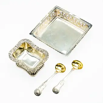 Pequeña colección de plata, Glasgow, Berlín y Heilbronn, siglos XIX y XX (4).